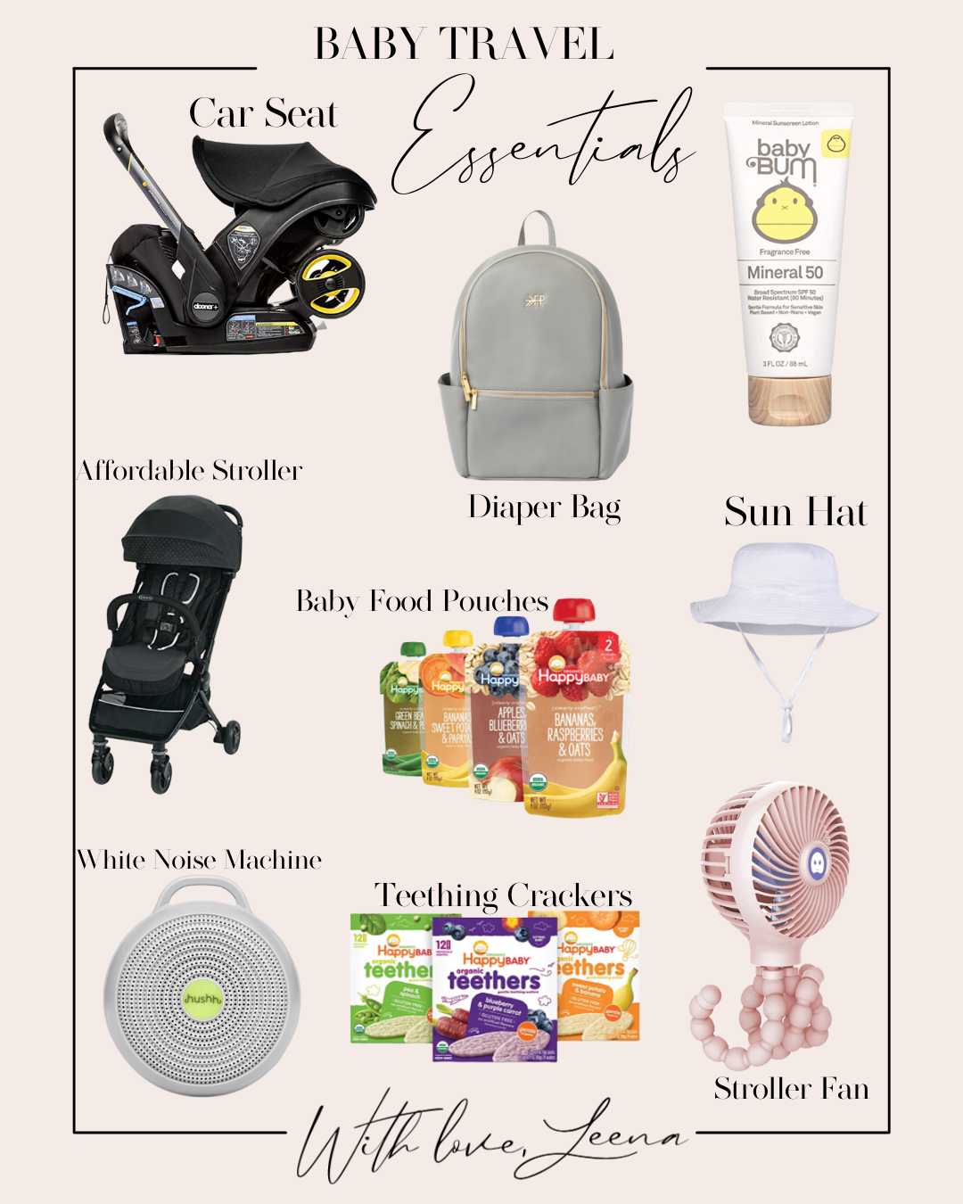 Travel Essentials When Traveling with Babies & Toddlers - Mom Spotted
